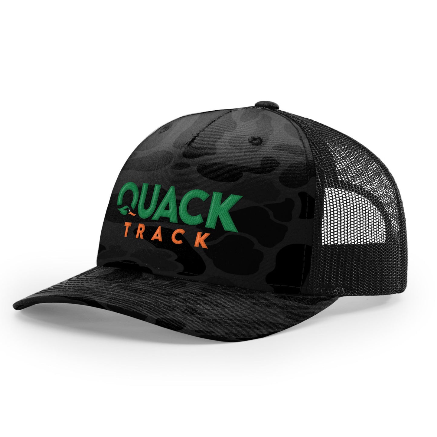 Black Camo Hat