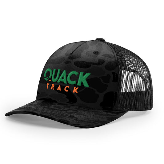 Black Camo Hat